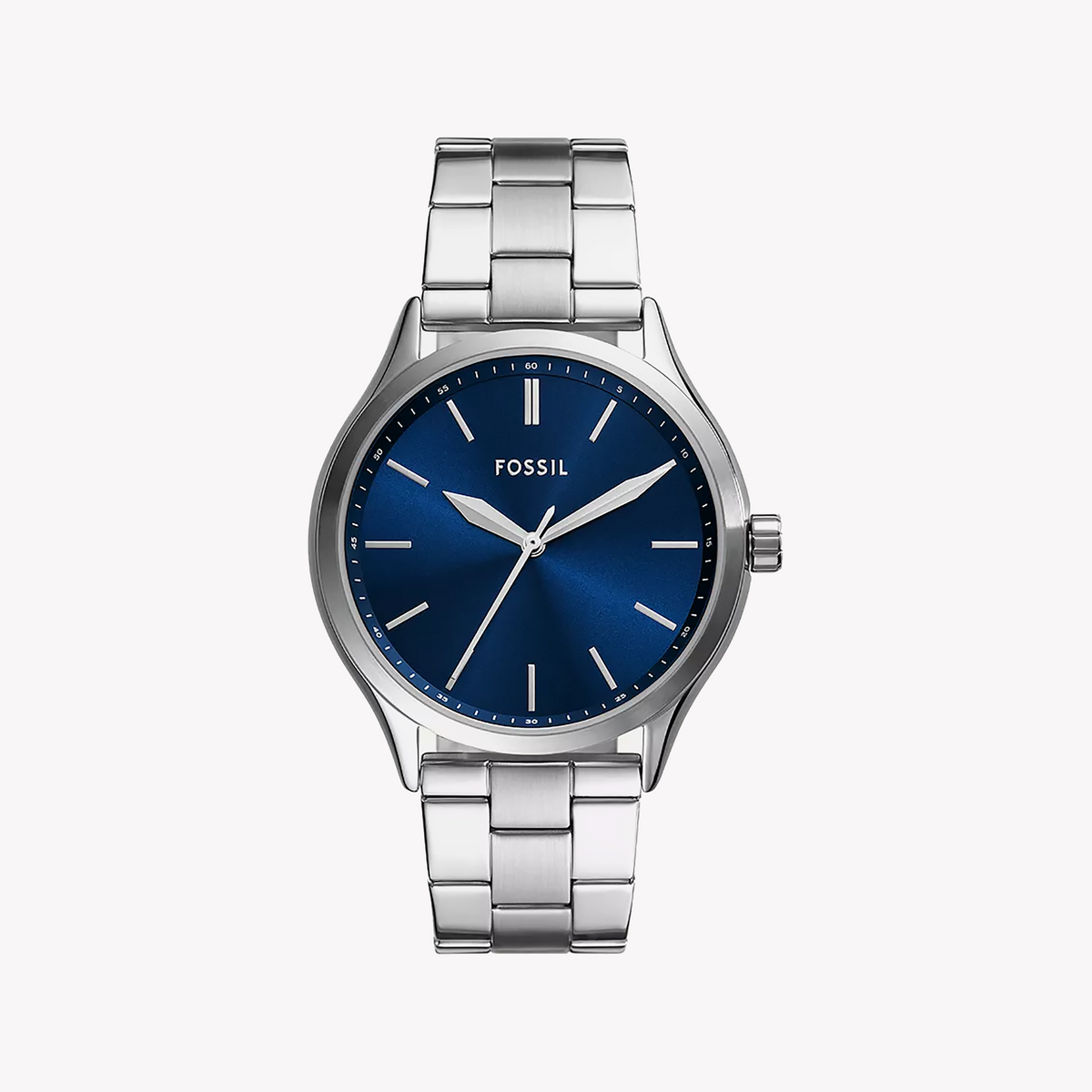 Fossil Men's Silver Stainless Steel Watch | Bq2860