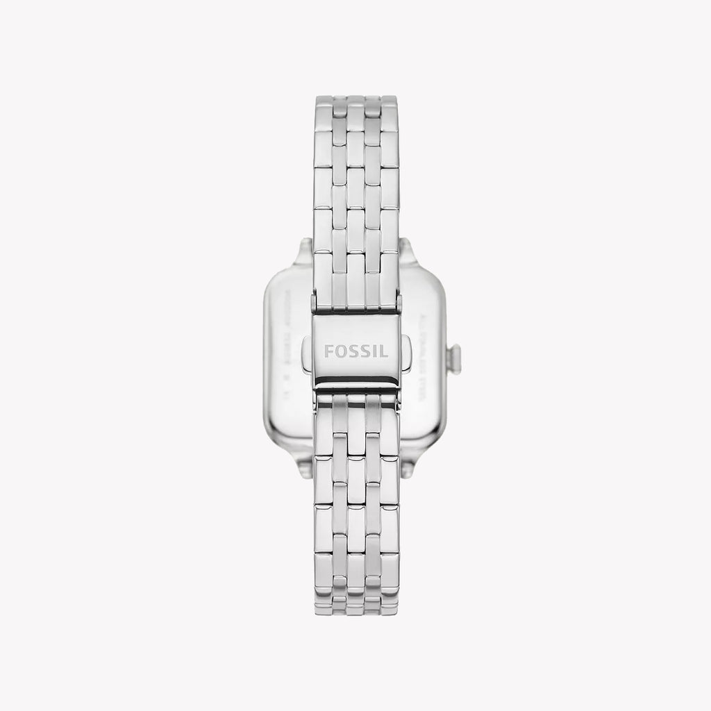 Fossil Women's Silver Stainless Steel Watch | Bq3830