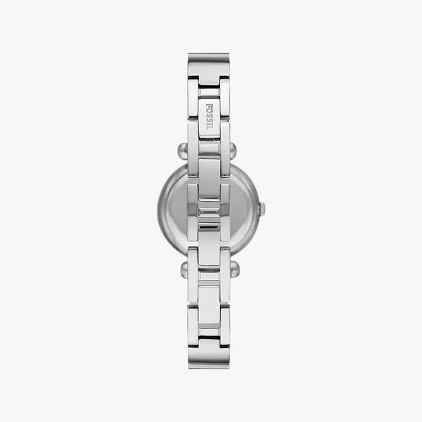 Fossil Women's Silver Stainless Steel Watch, White Dial | Bq3893 by i-watch
