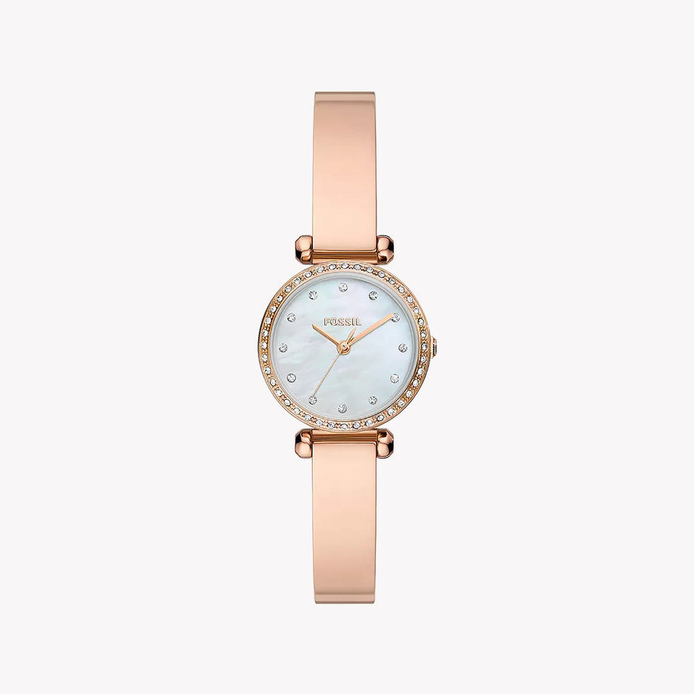 Fossil Women's Rose Gold Stainless Steel Watch | Bq3894 by i-watch