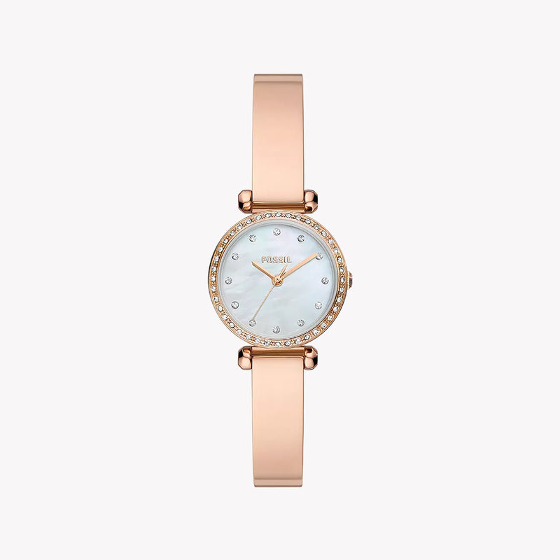 Fossil Women's Rose Gold Stainless Steel Watch | Bq3894 by i-watch