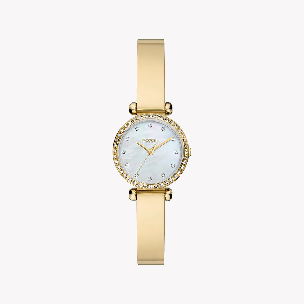 Fossil Women's Gold Watch, Stainless Steel | Bq3895