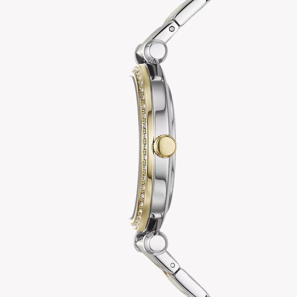 Fossil Women's Silver & Gold Stainless Steel | Bq3962