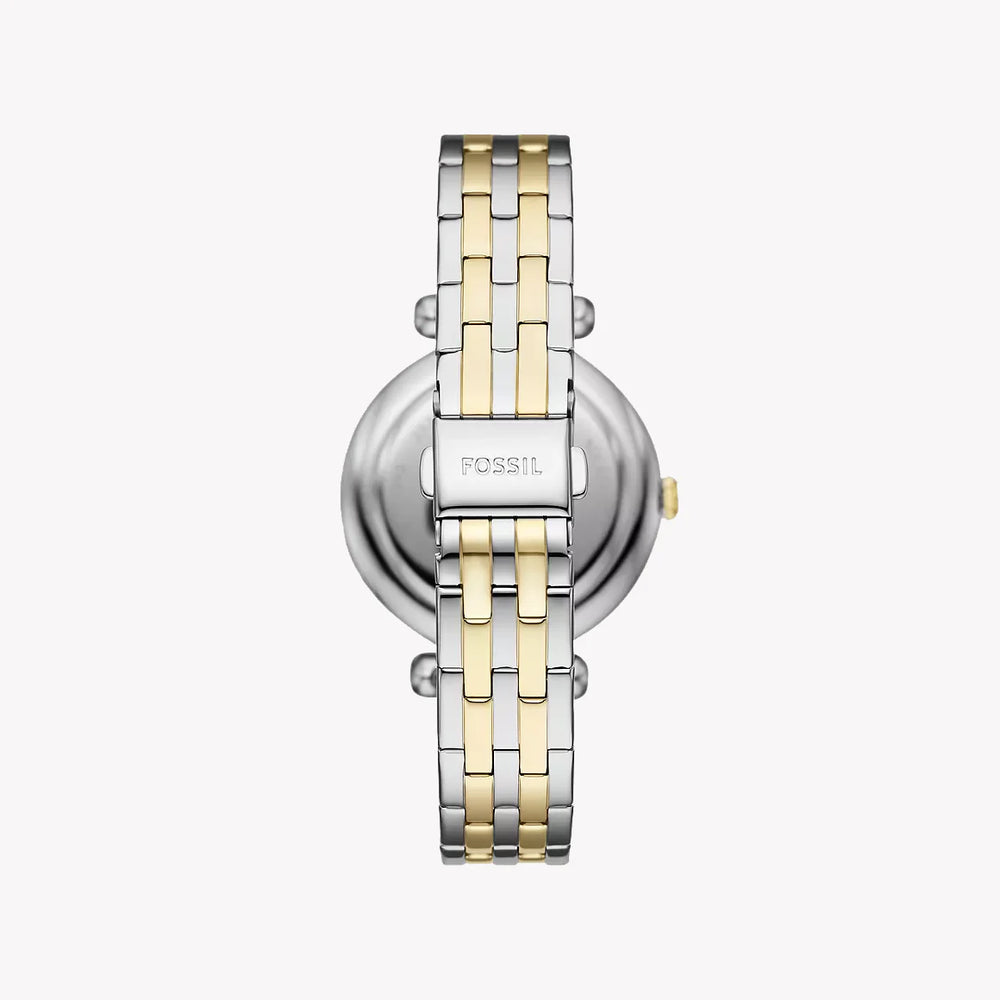Fossil Women's Silver & Gold Stainless Steel | Bq3962 by i-watch
