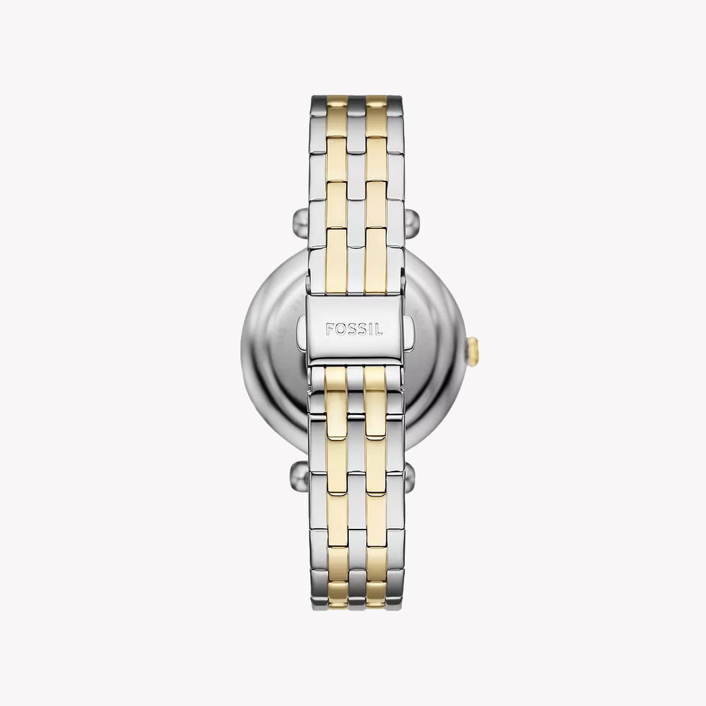 Fossil Women's Silver & Gold Stainless Steel | Bq3962