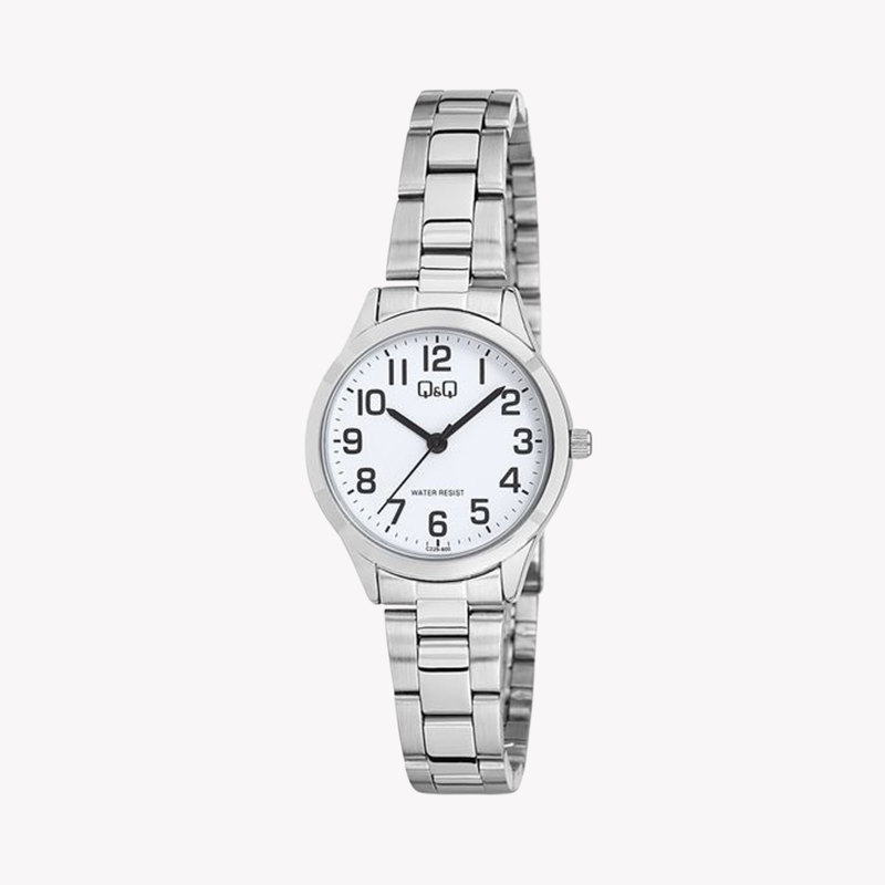 Q&Q Women's Silver Women's Watch, Silver Dial | C229-800Y