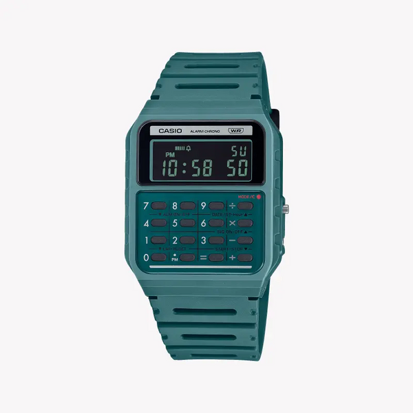 Casio Unisex Blue Resin Watch, Vibrant Design | Ca-53wb-3bef