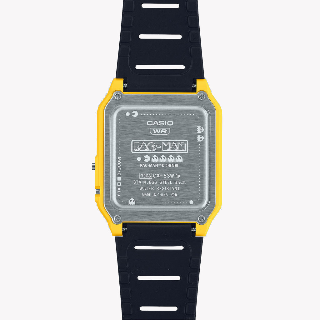 Casio Unisex's Yellow Resin, Black Resin | Ca-53wpc-1ber