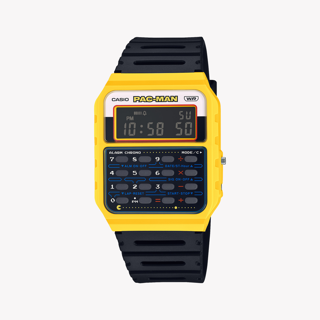 Casio Unisex's Yellow Resin, Black Resin | Ca-53wpc-1ber