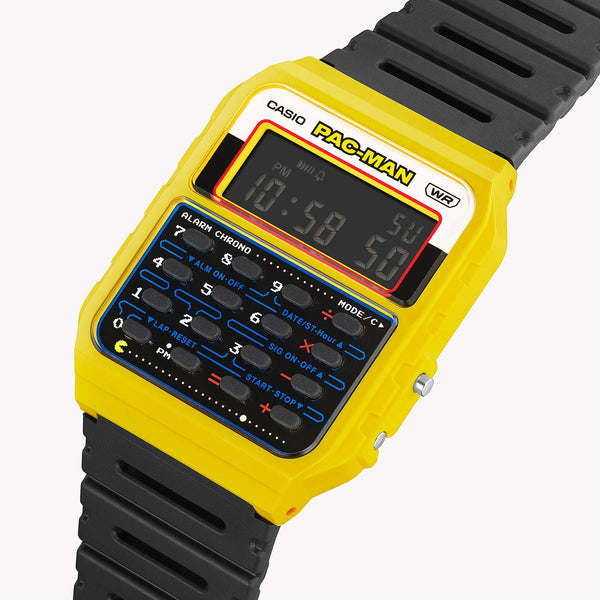 Casio Unisex's Yellow Resin, Black Resin | Ca-53wpc-1ber