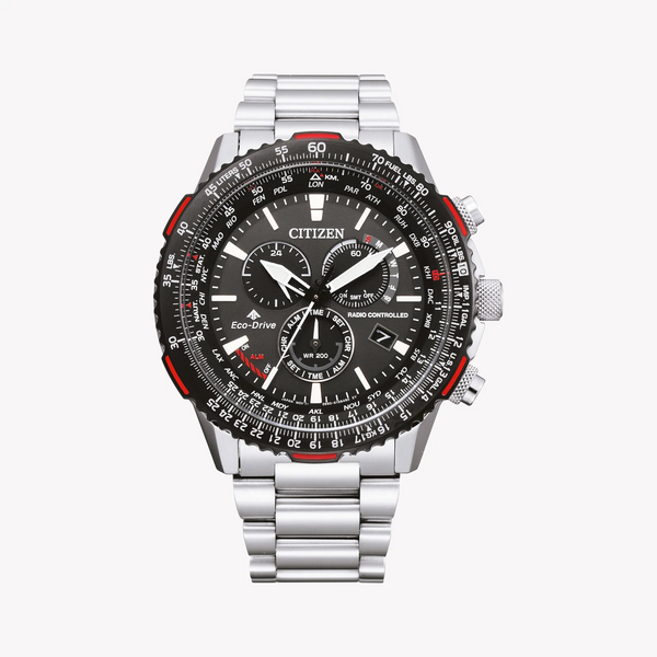 Citizen Cb5001-57e - Men's Elegant Eco-Drive Chronograph With Modern Stainless Steel Design by i-watch