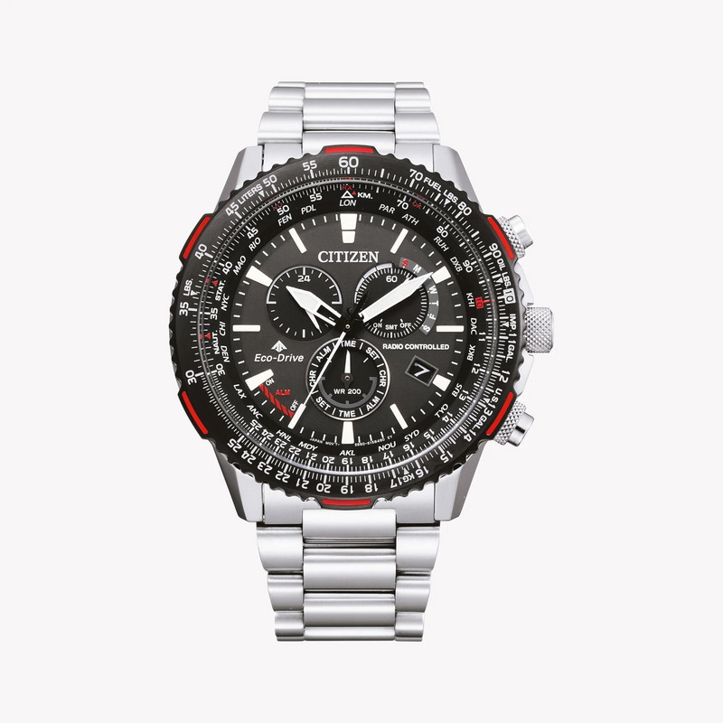 Citizen Cb5001-57e - Men's Elegant Eco-Drive Chronograph With Modern Stainless Steel Design by i-watch