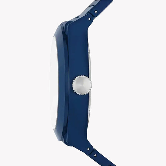 Fossil Men's Dark Blue Ceramic Watch | Ce5029