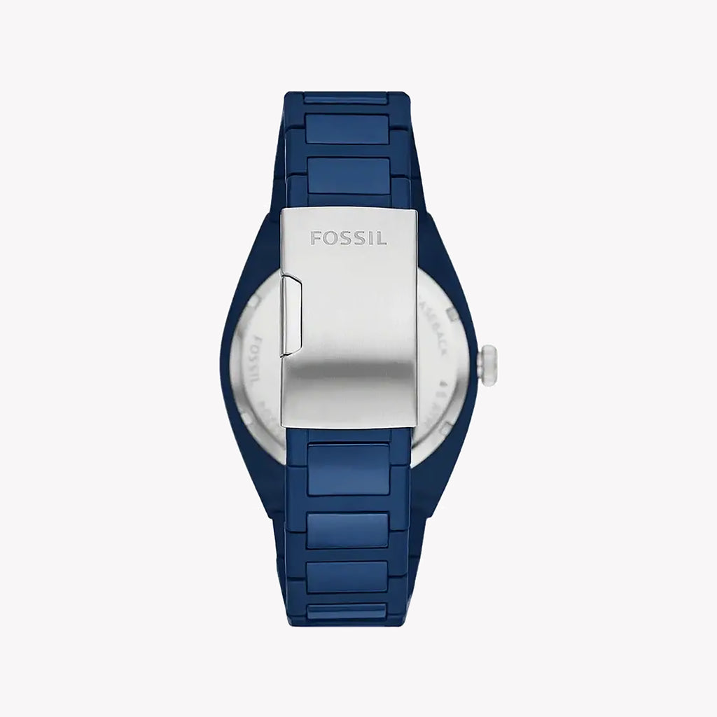 Fossil Men's Dark Blue Ceramic Watch | Ce5029