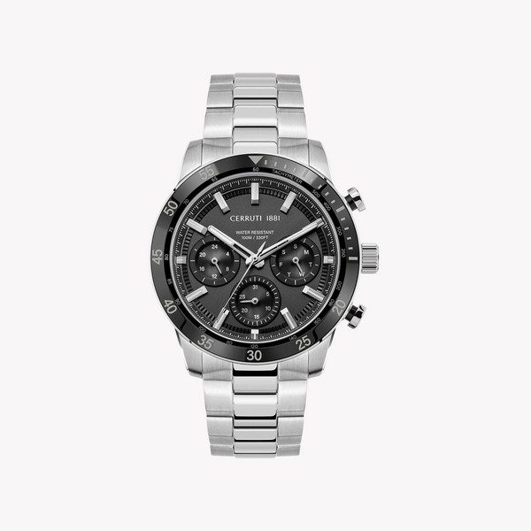 Cerruti 1881 Men's Stainless Steel Watch, Black Dial | Ciwgk2116603 by i-watch