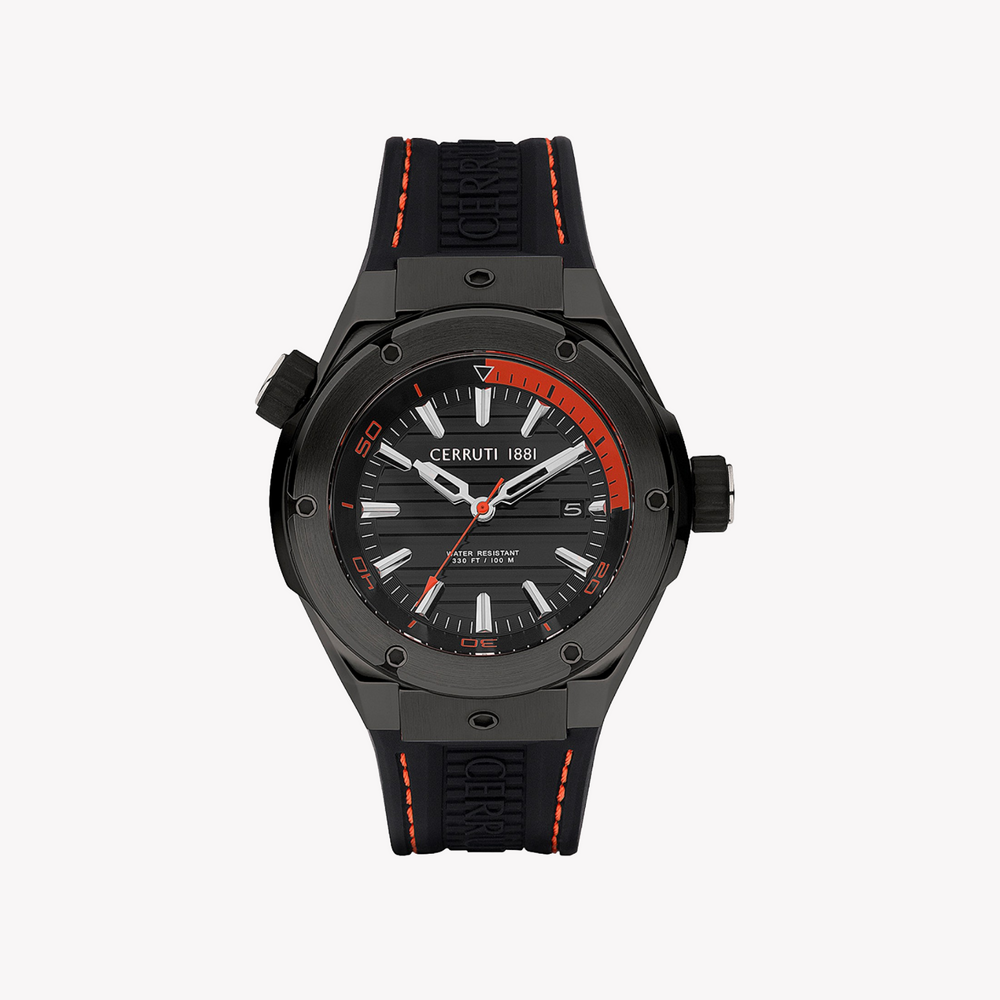 Cerruti 1881 Men's Black Stainless Steel Watch | Ciwgn2207502 by i-watch
