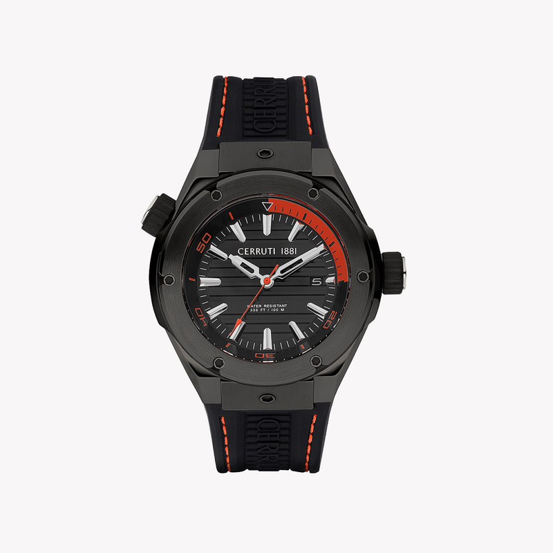 Cerruti 1881 Men's Black Stainless Steel Watch | Ciwgn2207502 by i-watch