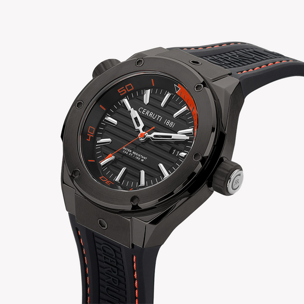 Cerruti 1881 Men's Black Stainless Steel Watch | Ciwgn2207502 by i-watch