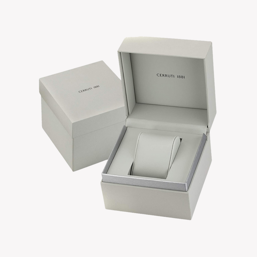 Cerruti 1881 Men's Stainless Steel & Rubber Watch | Ciwgr2008103