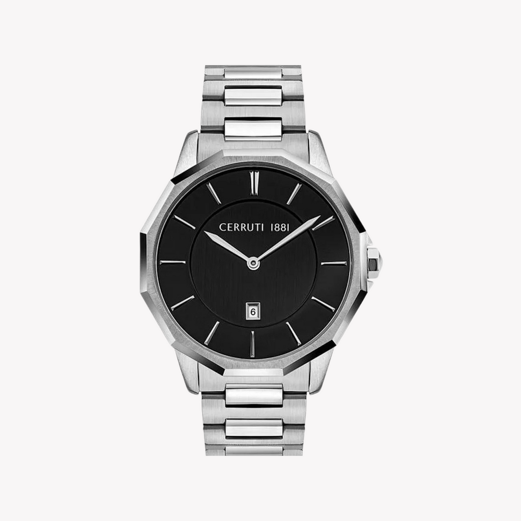 Cerruti 1881 Men's Stainless Steel Silver Watch | Cra29701