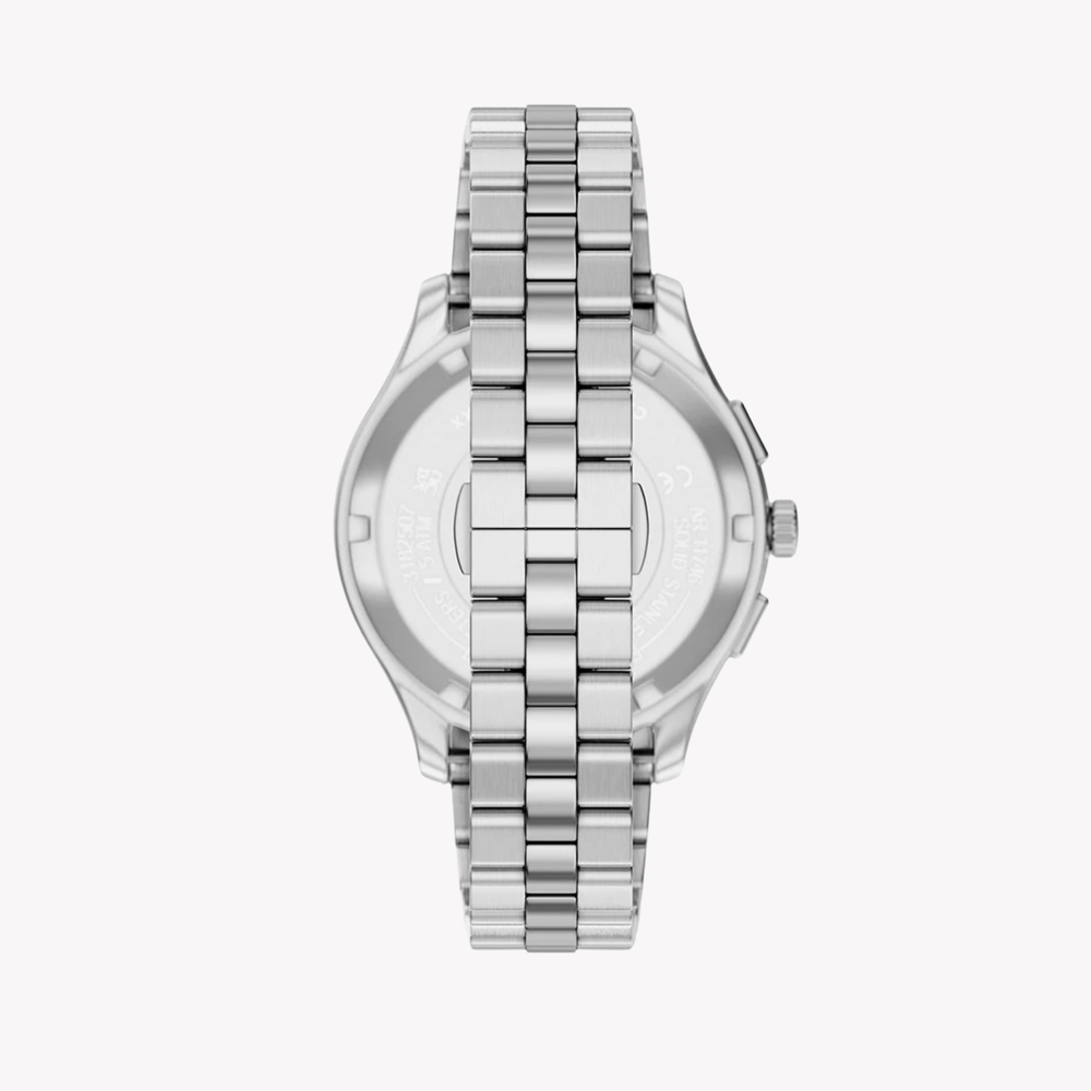 Emporio Armani Men's Silver Watch, Green Dial | AR11746