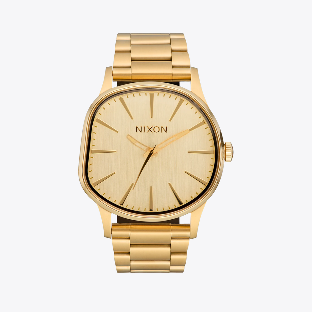 Nixon Unisex Gold Watch, Gold Dial | A1461-502
