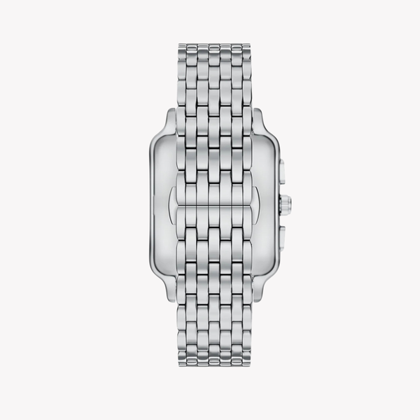 Emporio Armani Men's Silver Watch, Black Dial | AR11751
