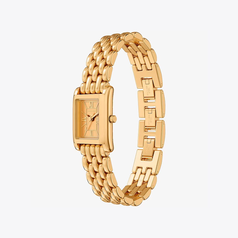 Michael Kors Women's Gold Watch, Gold Sunray Dial | MK4997