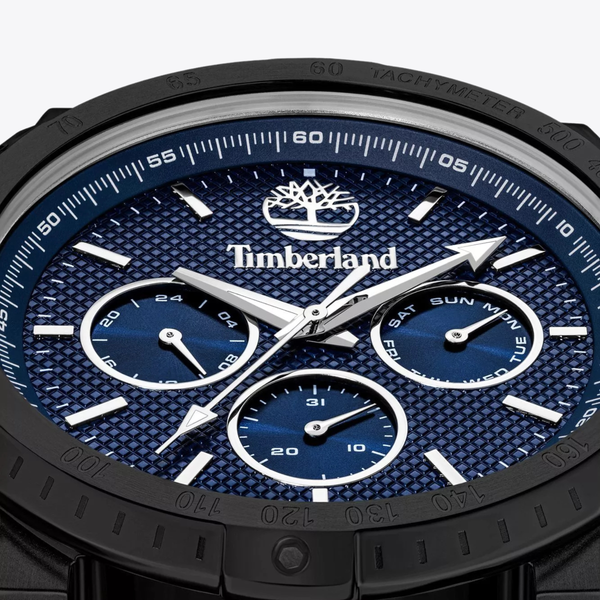 Timberland Men's Black Watch, Blue Dial | TDWGF2230406