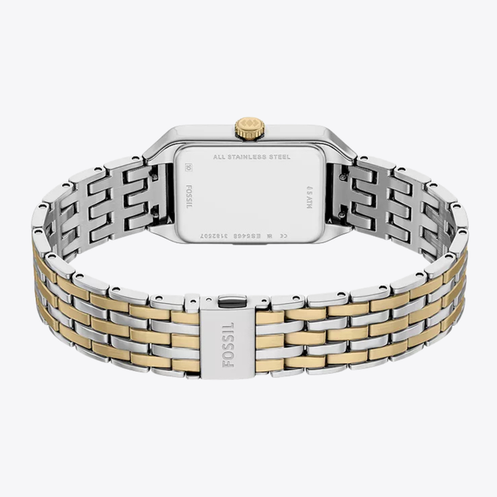 Raquel Mini Three-Hand Two-Tone Stainless Steel Watch