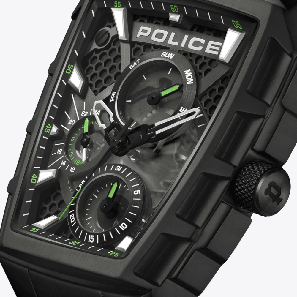 Police Men's Black Watch, Black Dial | PEWGQ0056801