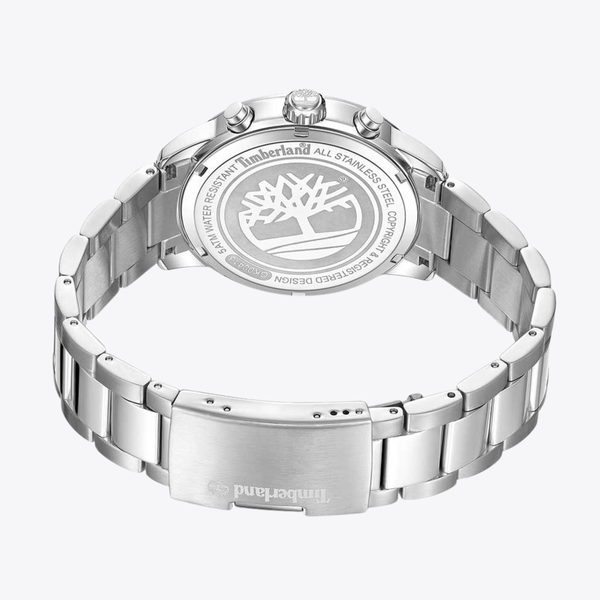 Timberland Men's Silver Watch, Green Dial | TDWGK0041301