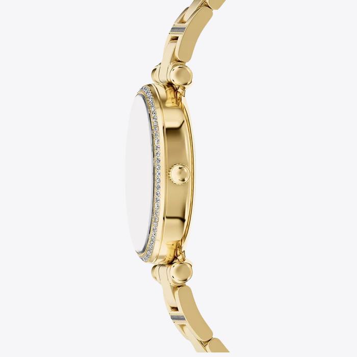 Carlie Three-Hand Gold-Tone Stainless Steel Watch