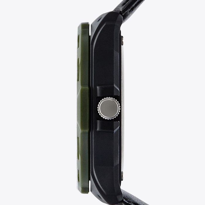 Casio Men's Black & Green Men's Watch, Black Dial | MRW-200HB-1BVEF
