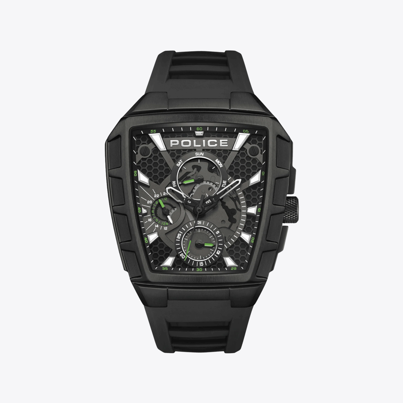 Police Men's Black Watch, Black Dial | PEWGQ0056801