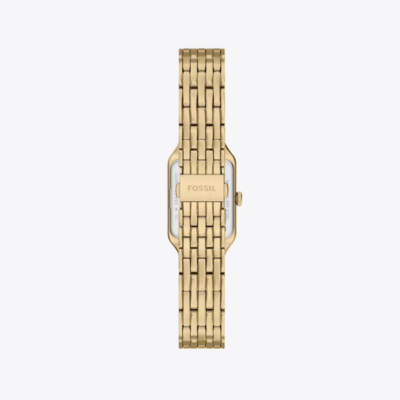 Raquel Mini Three-Hand Gold-Tone Stainless Steel Watch