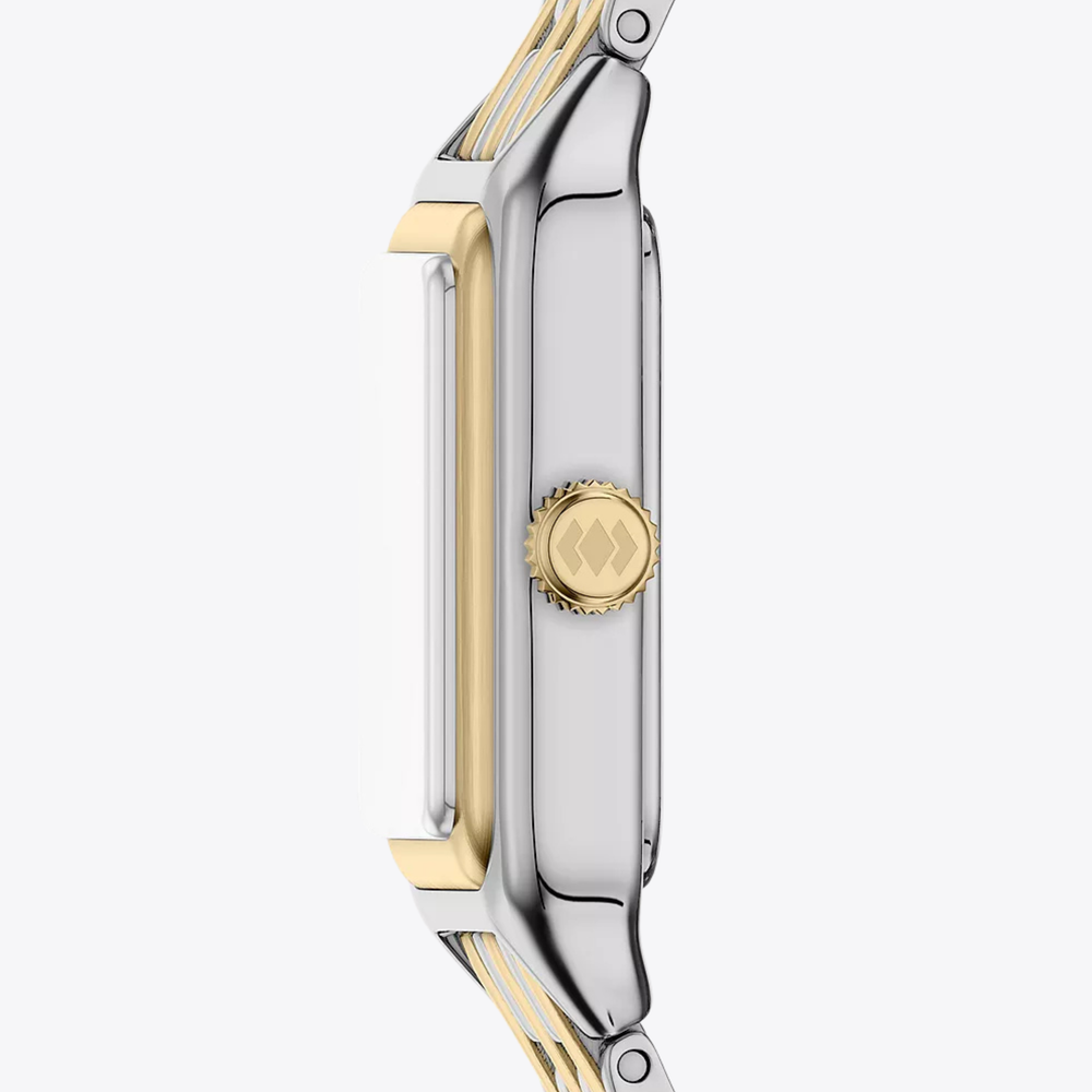 Raquel Mini Three-Hand Two-Tone Stainless Steel Watch