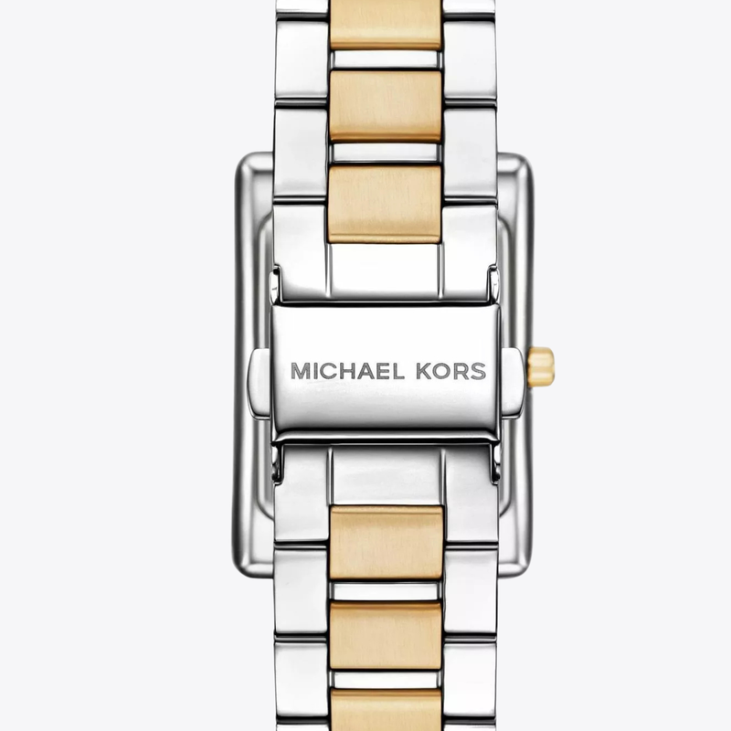 Michael Kors Women's Silver & Gold Women's Watch, Silver Dial | MK4967