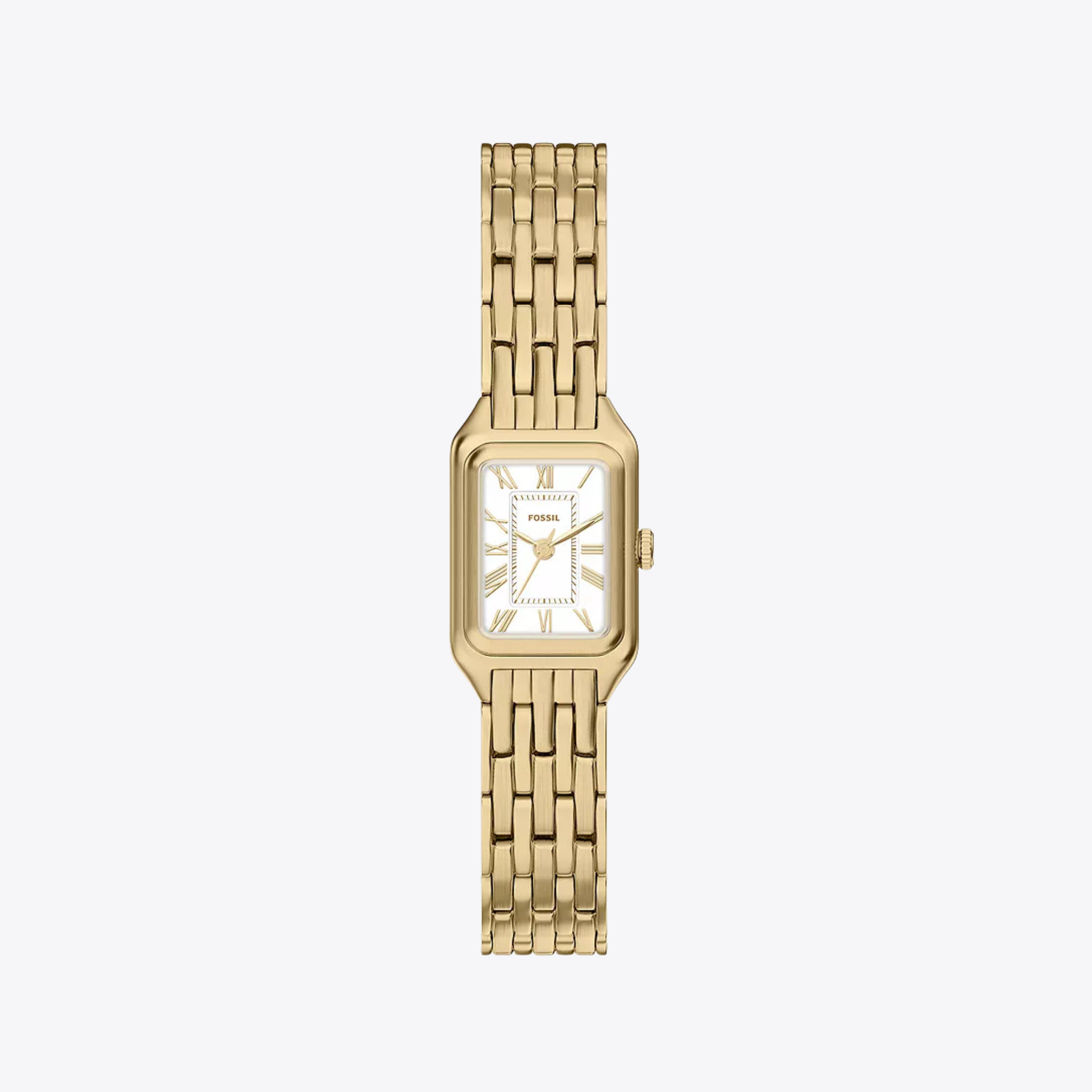 Raquel Mini Three-Hand Gold-Tone Stainless Steel Watch