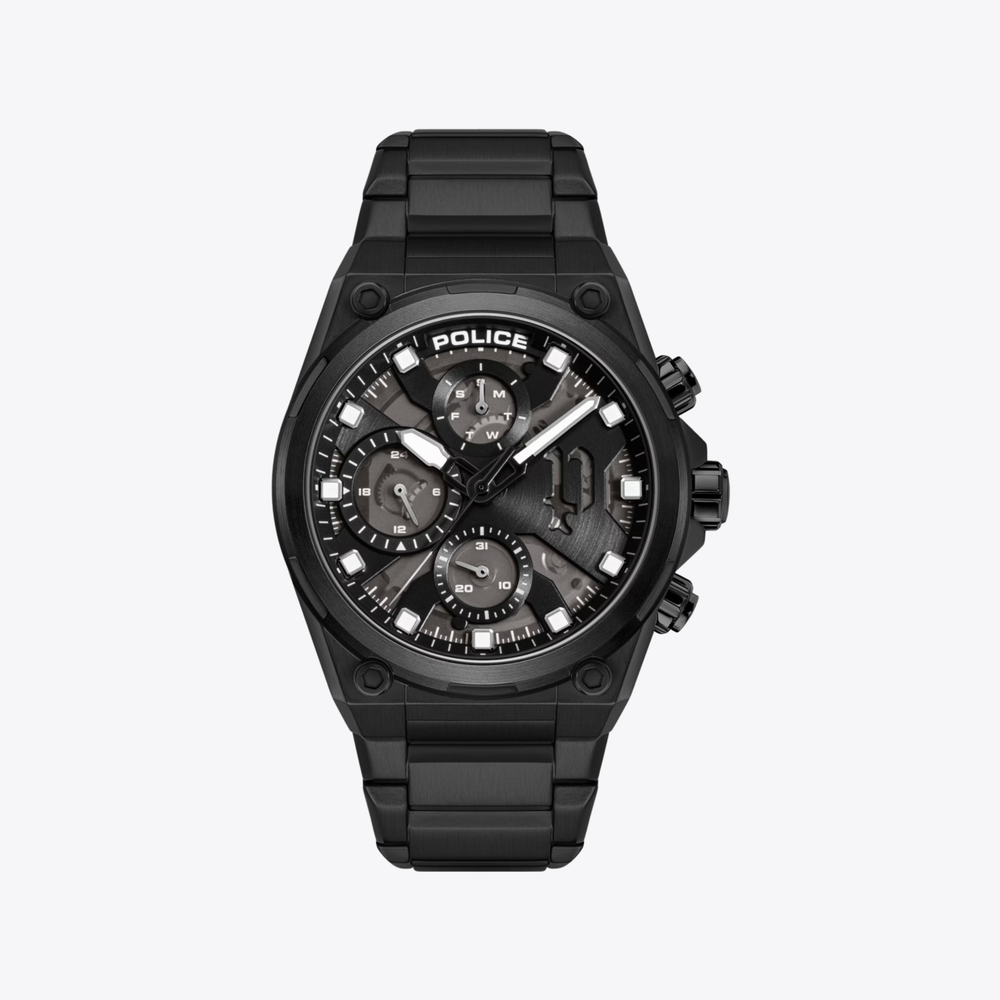 Police Men's Black Watch, Black Dial | PEWGK2239106