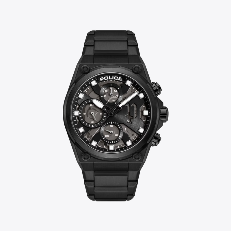 Police Men's Black Watch, Black Dial | PEWGK2239106
