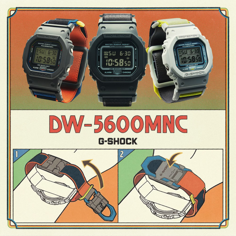 G-SHOCK DIGITAL Gray DW5600MNC8A2