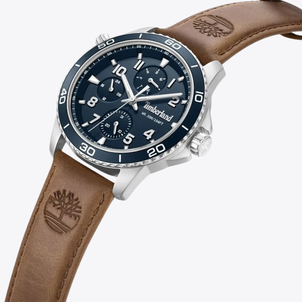Timberland Men's Black Watch, Blue Dial | TDWGF00838X0
