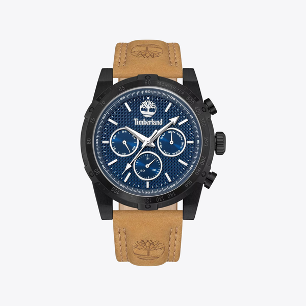 Timberland Men's Black Watch, Blue Dial | TDWGF2230406