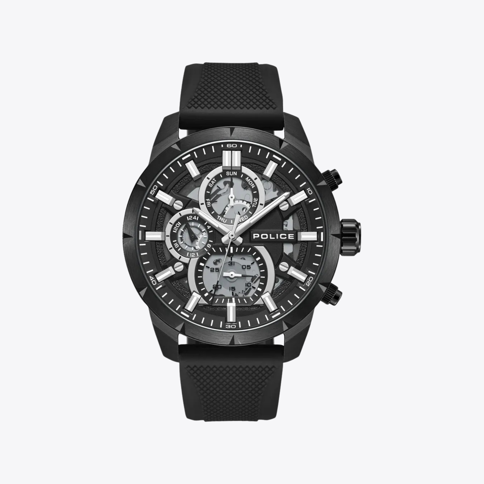 Police Men's Black Watch, Black Dial | PEWJQ0058703