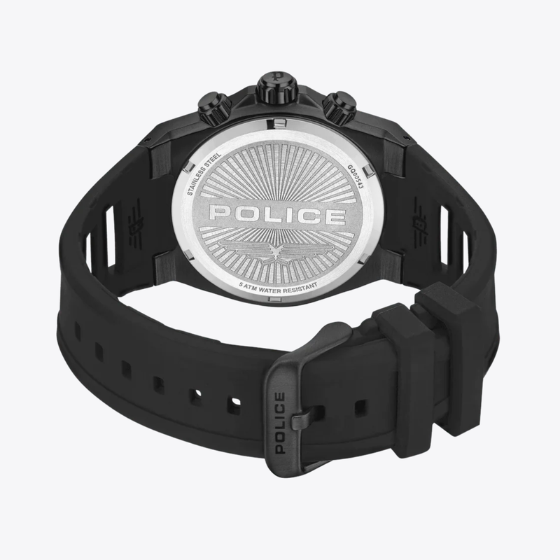 Police Men's Black Watch, Black Dial | PEWGQ0054303