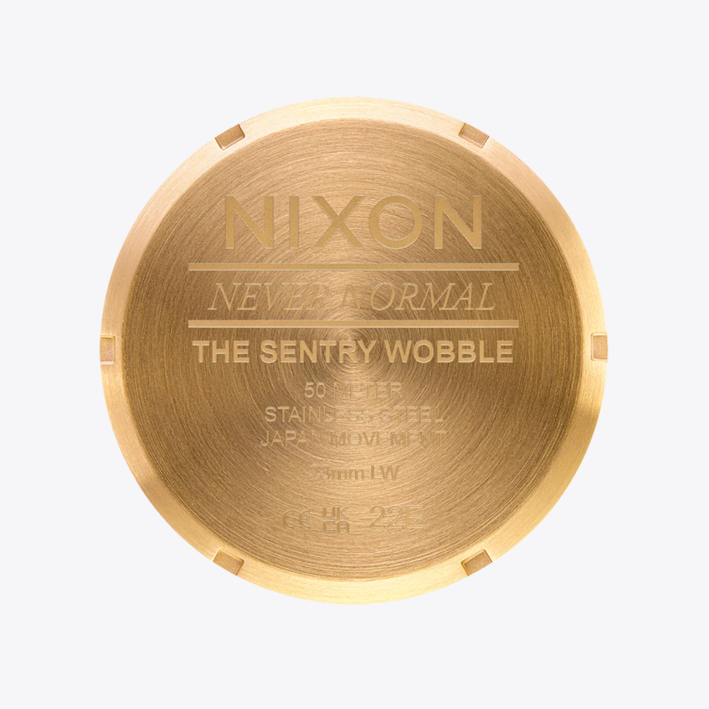 Nixon Unisex Gold Watch, Gold Dial | A1461-502