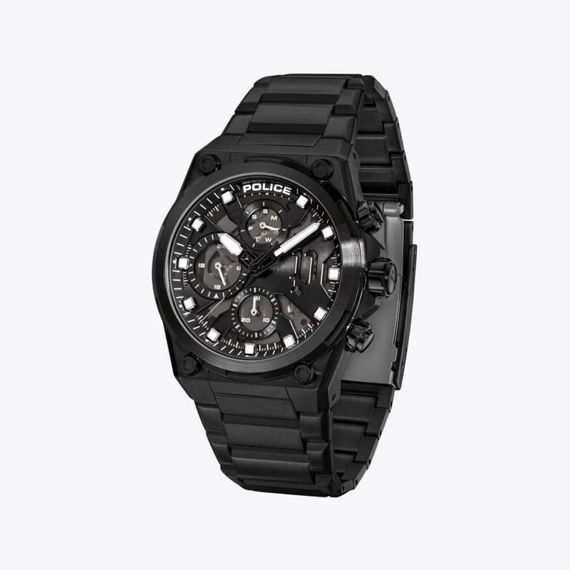 Police Men's Black Watch, Black Dial | PEWGK2239106