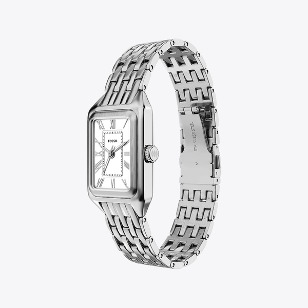 Raquel Mini Three-Hand Stainless Steel Watch