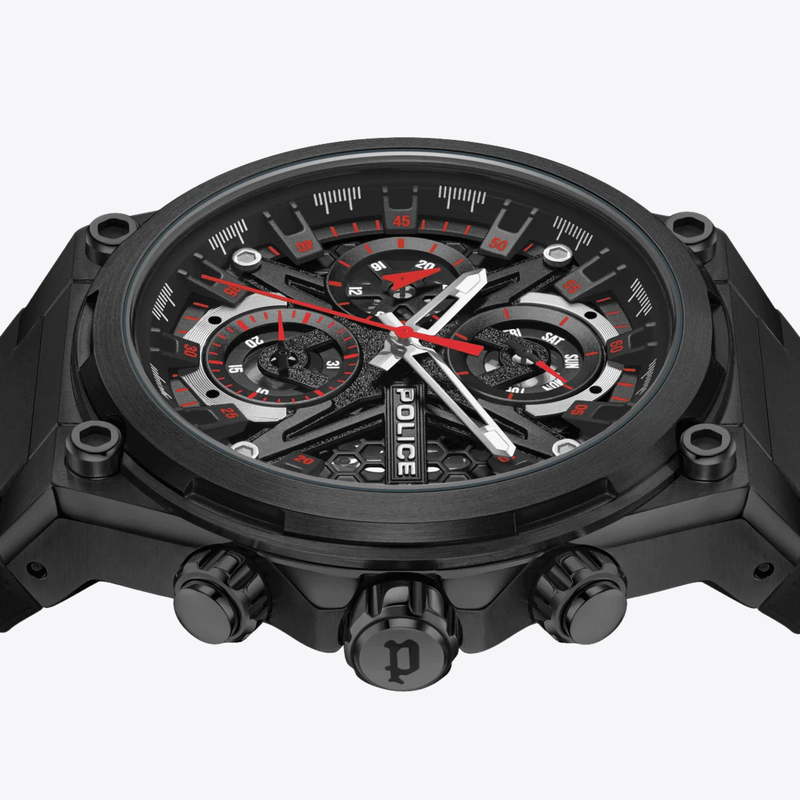 Police Men's Black Watch, Black Dial | PEWGQ0054303